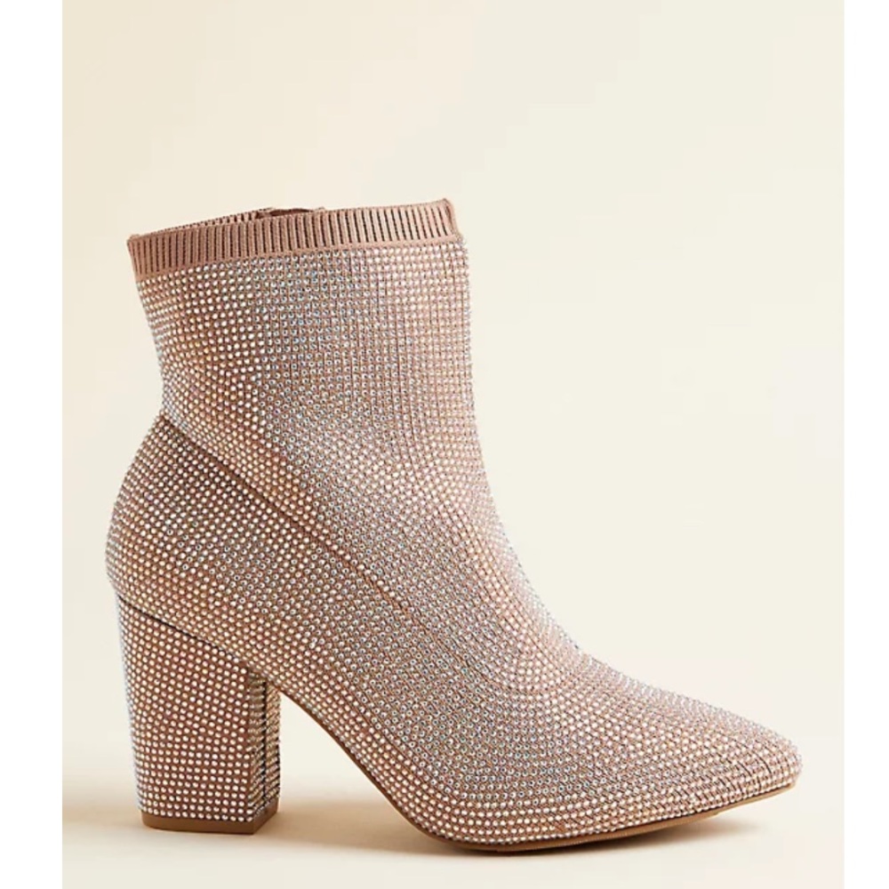 Torrid 11 STRETCH KNIT EMBELLISHED BOOTIE (WW) - Picture 5 of 16